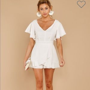 Divine together white romper